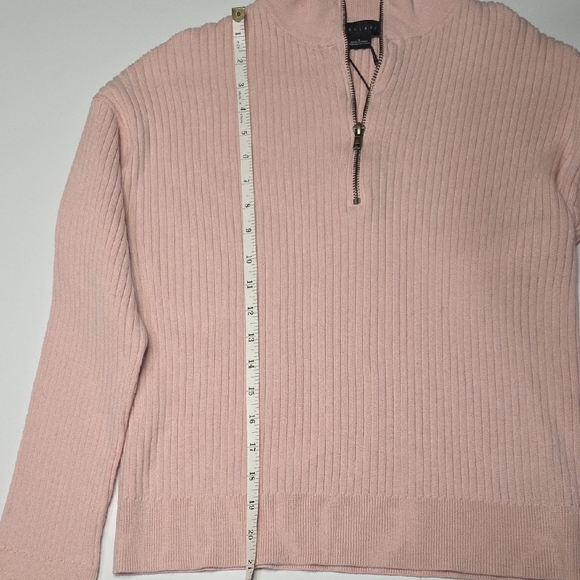 Sanctuary Light Pink Half-Zip Sweater - Picture 3 of 7